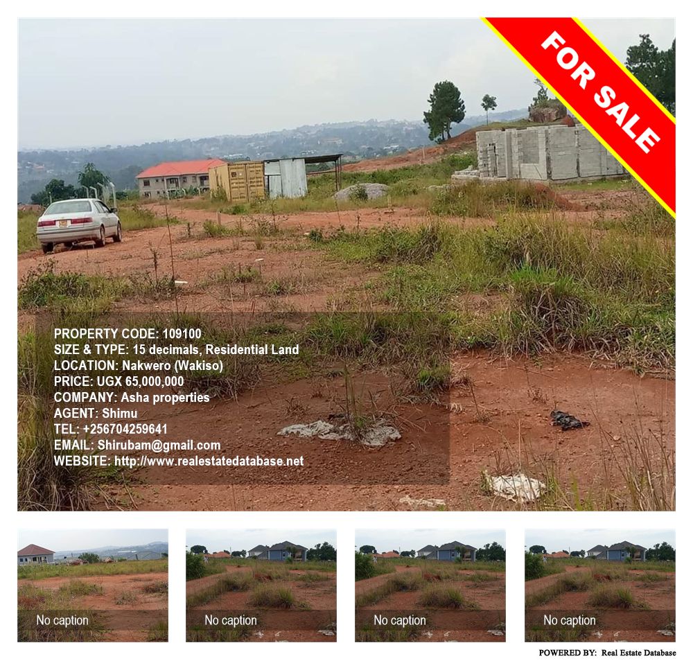 Residential Land  for sale in Nakweelo Wakiso Uganda, code: 109100