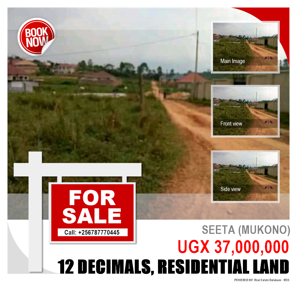 Residential Land  for sale in Seeta Mukono Uganda, code: 109368