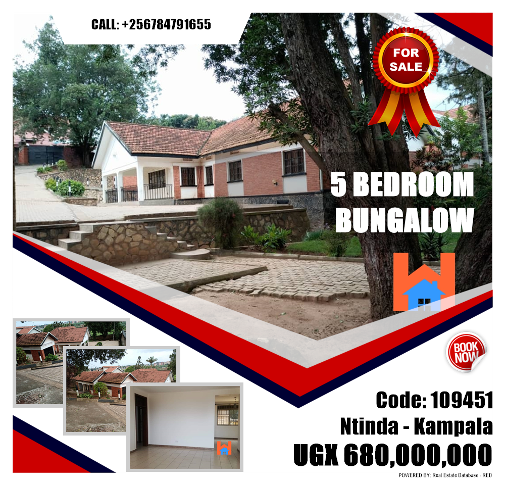 5 bedroom Bungalow  for sale in Ntinda Kampala Uganda, code: 109451