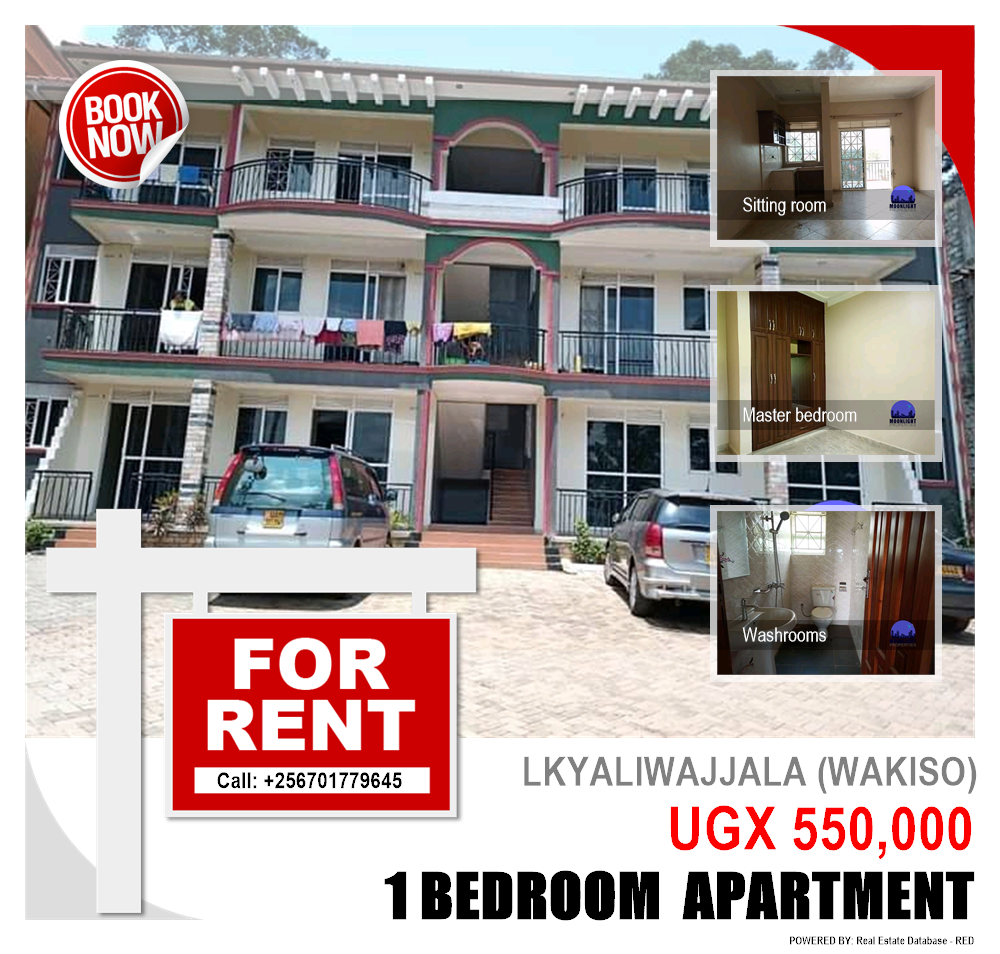 1 bedroom Apartment  for rent in Kyaliwajjala Wakiso Uganda, code: 109711