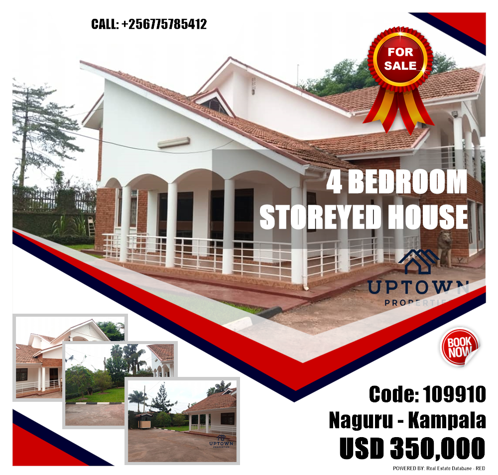4 bedroom Storeyed house  for sale in Naguru Kampala Uganda, code: 109910