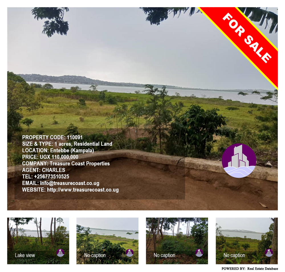Residential Land  for sale in Entebbe Kampala Uganda, code: 110091
