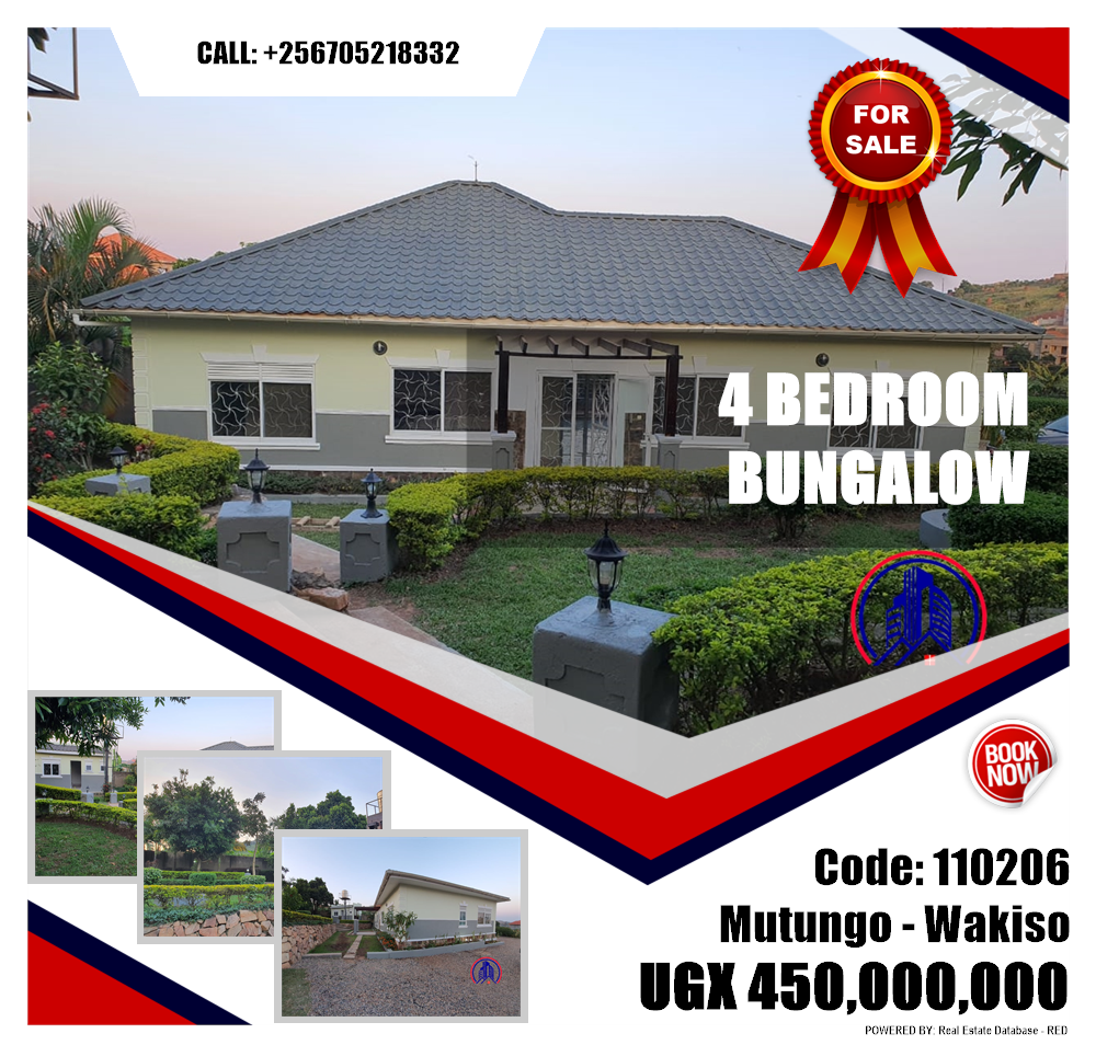 4 bedroom Bungalow  for sale in Mutungo Wakiso Uganda, code: 110206