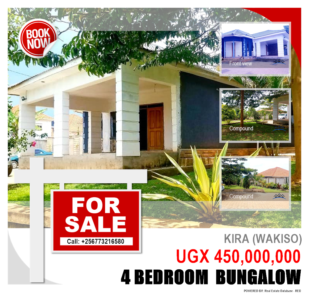 4 bedroom Bungalow  for sale in Kira Wakiso Uganda, code: 110286