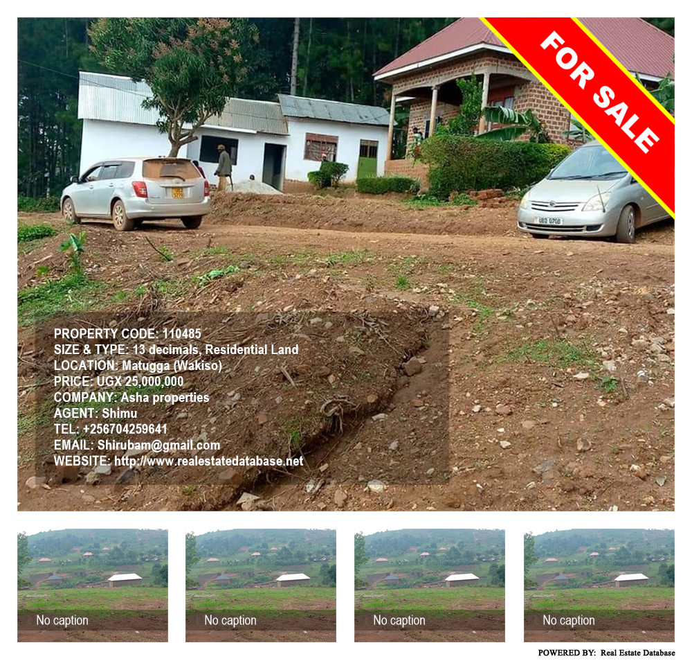 Residential Land  for sale in Matugga Wakiso Uganda, code: 110485