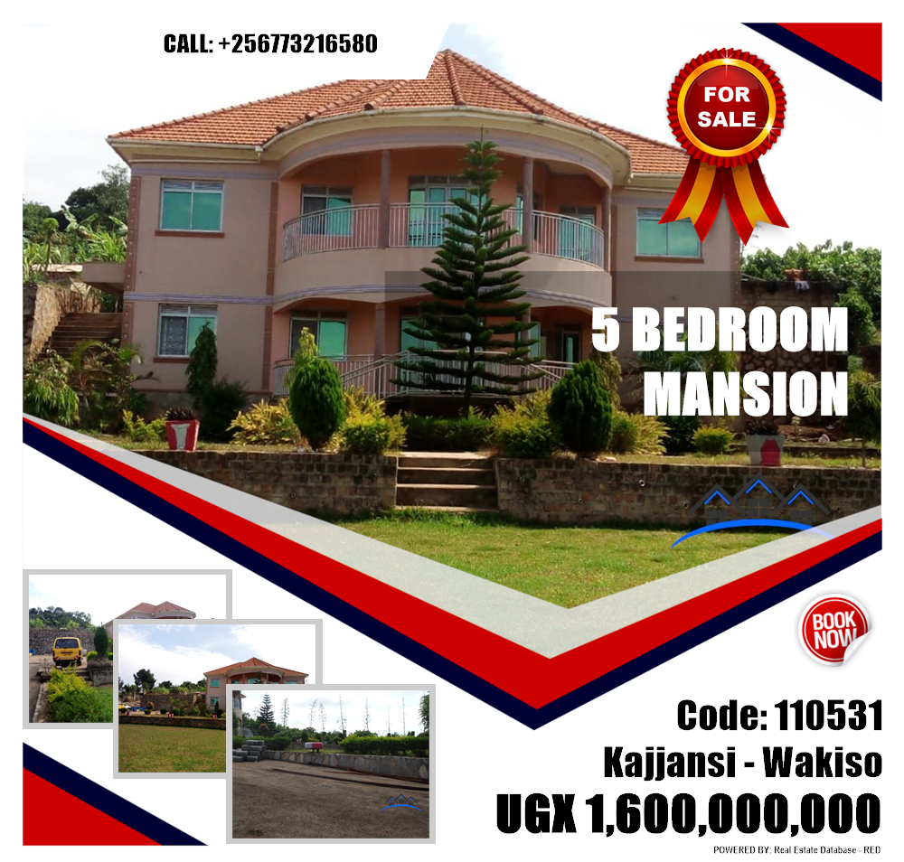 5 bedroom Mansion  for sale in Kajjansi Wakiso Uganda, code: 110531