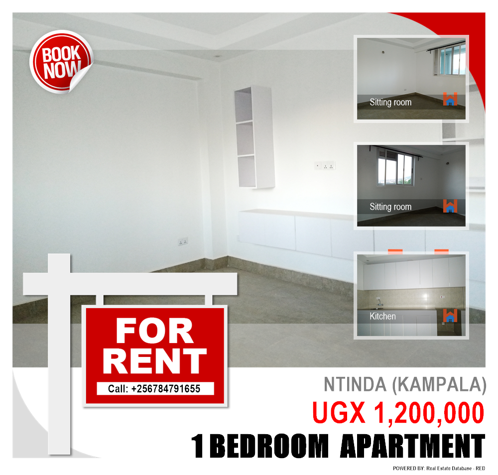 1 bedroom Apartment  for rent in Ntinda Kampala Uganda, code: 110843
