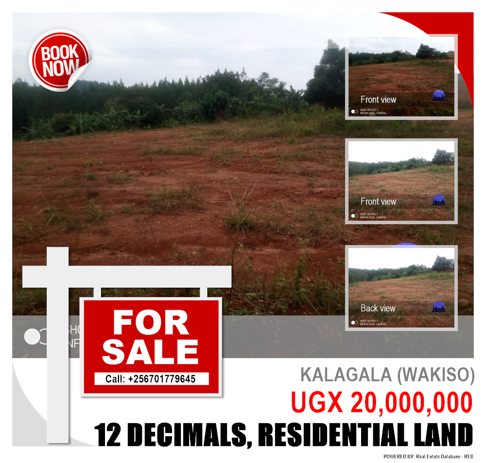 Residential Land  for sale in Kalagala Wakiso Uganda, code: 110882