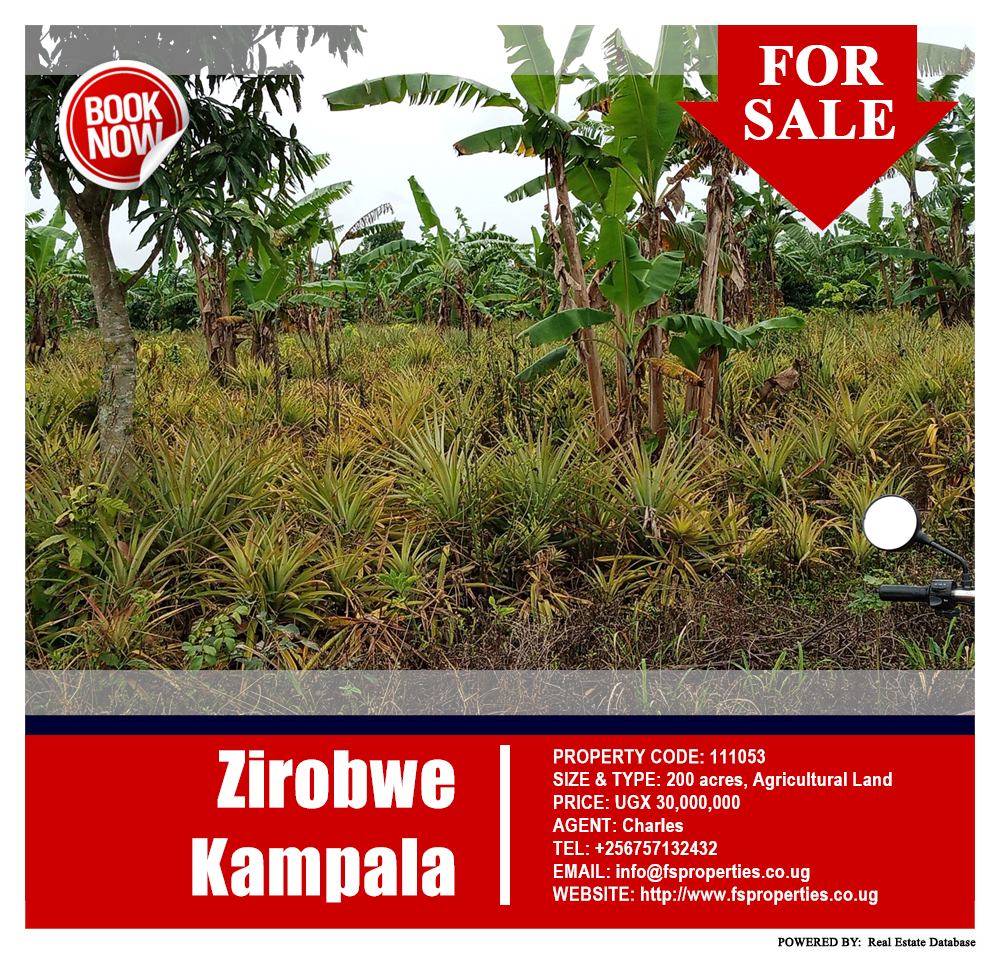 Agricultural Land  for sale in Ziloobwe Kampala Uganda, code: 111053