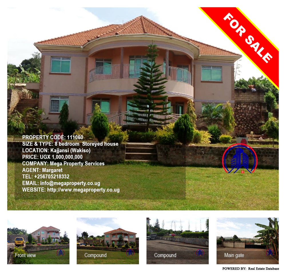 8 bedroom Storeyed house  for sale in Kajjansi Wakiso Uganda, code: 111060