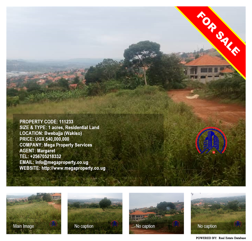 Residential Land  for sale in Bwebajja Wakiso Uganda, code: 111233