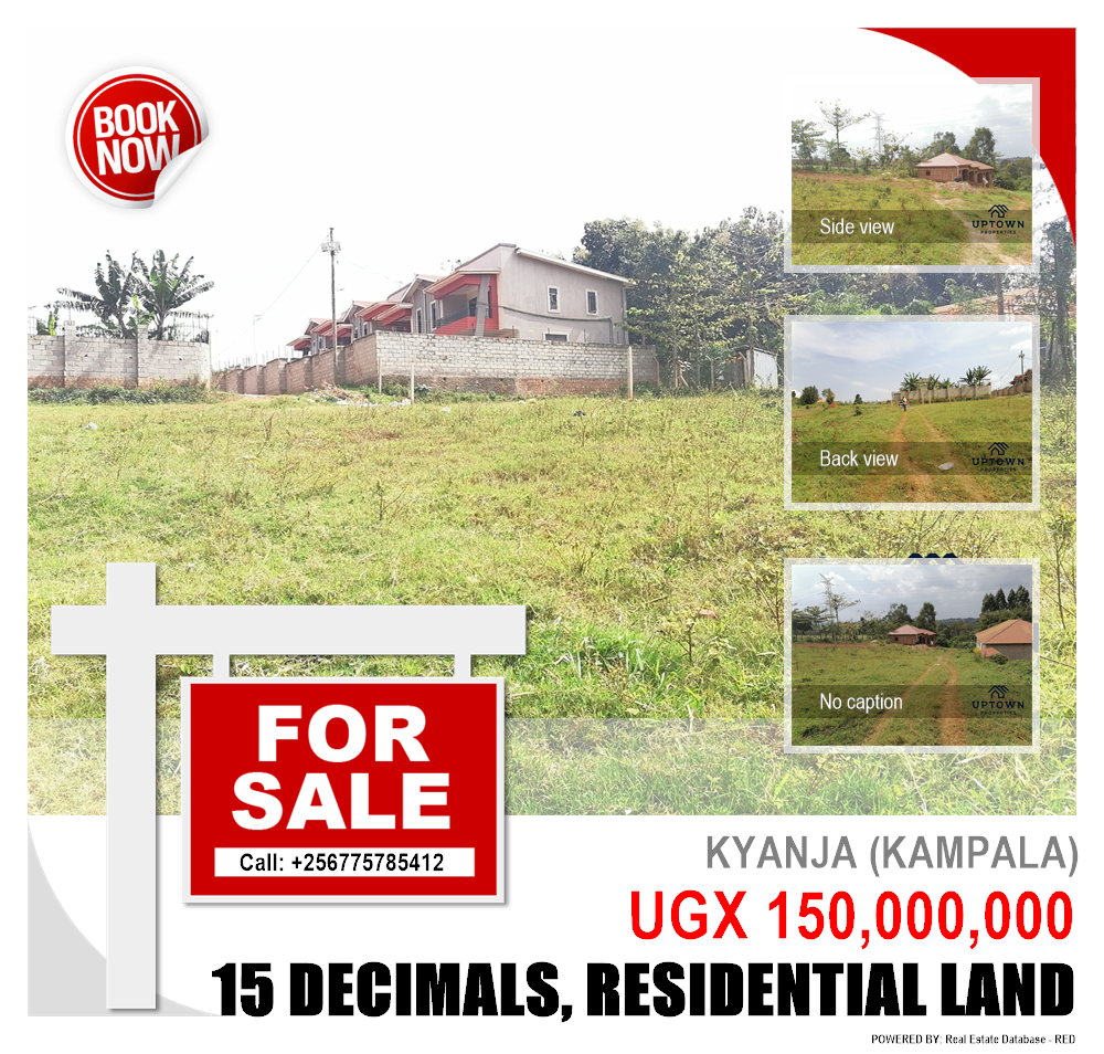 Residential Land  for sale in Kyanja Kampala Uganda, code: 111257