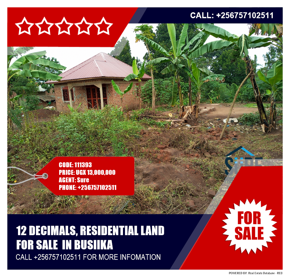 Residential Land  for sale in Busiika Luweero Uganda, code: 111393