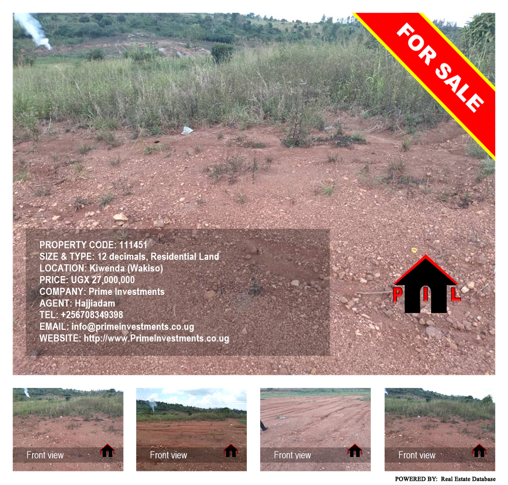 Residential Land  for sale in Kiwenda Wakiso Uganda, code: 111451
