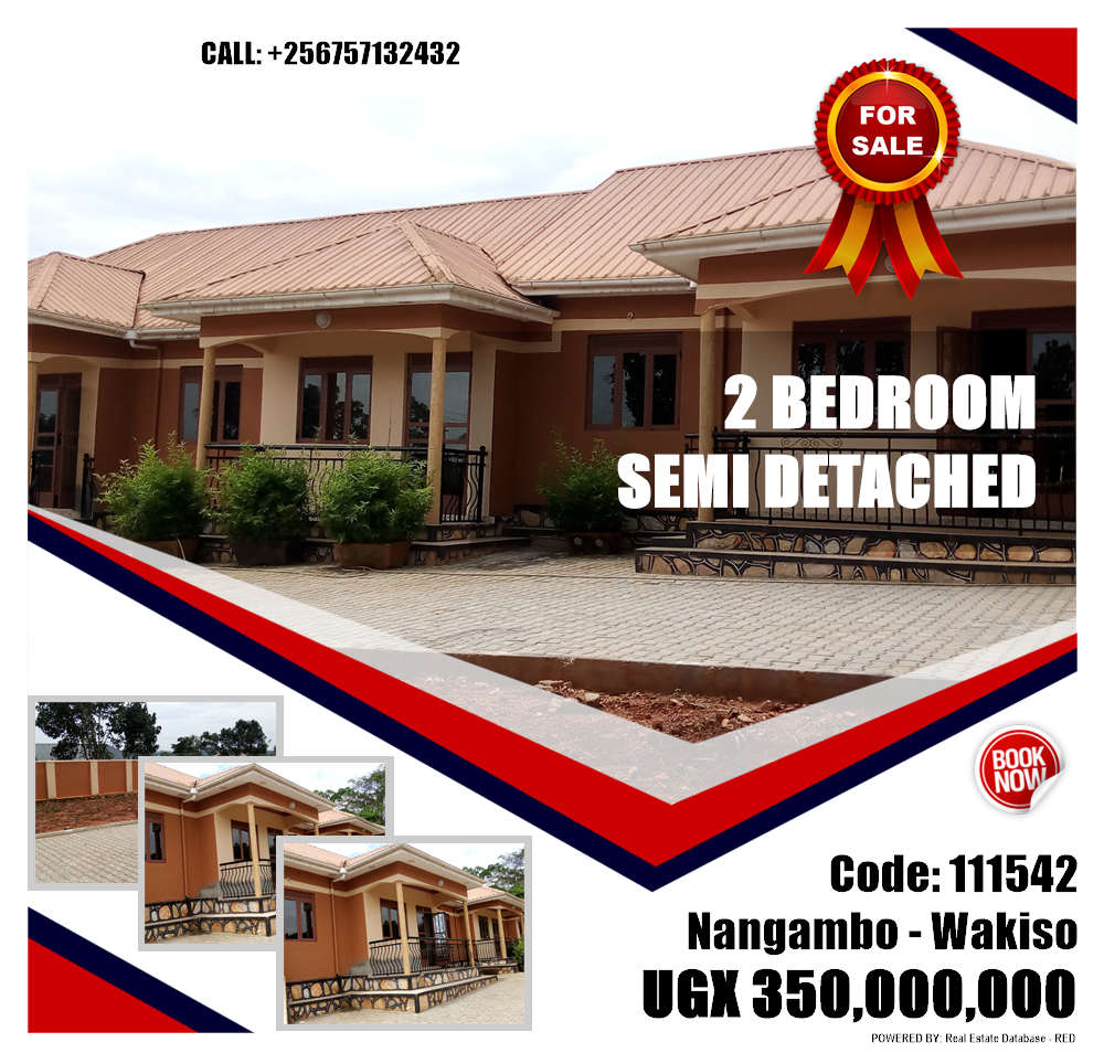 2 bedroom Semi Detached  for sale in Nangabo Wakiso Uganda, code: 111542