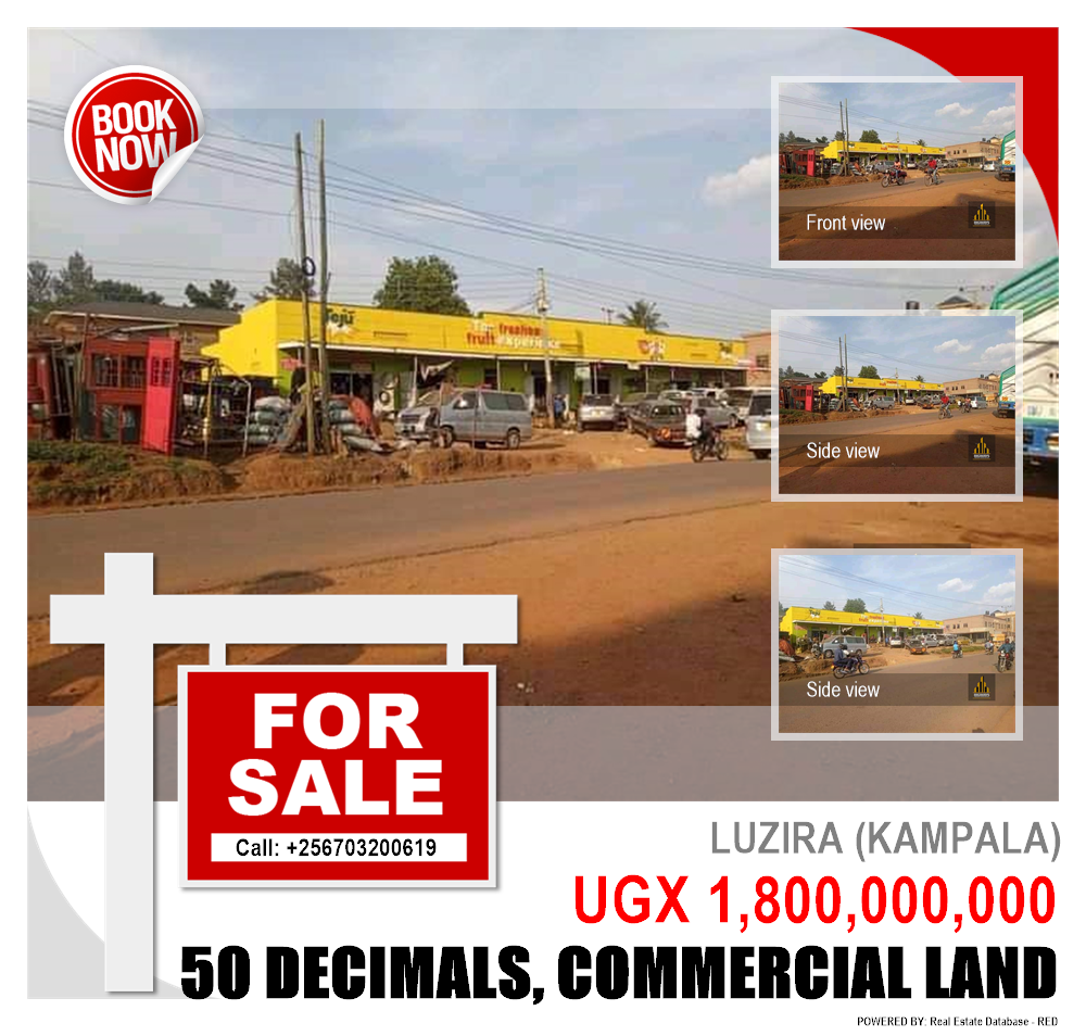Commercial Land  for sale in Luzira Kampala Uganda, code: 111601