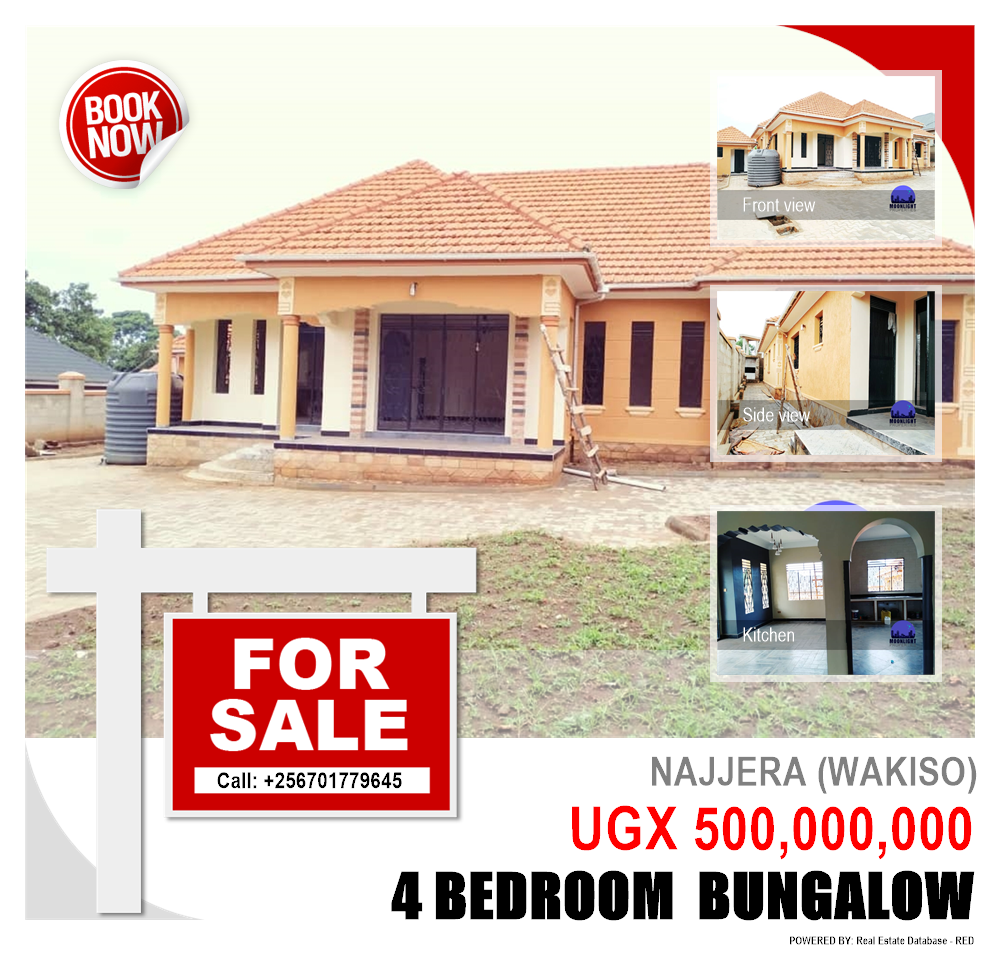 4 bedroom Bungalow  for sale in Najjera Wakiso Uganda, code: 111688