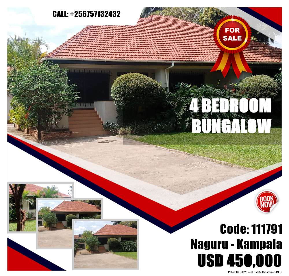 4 bedroom Bungalow  for sale in Naguru Kampala Uganda, code: 111791