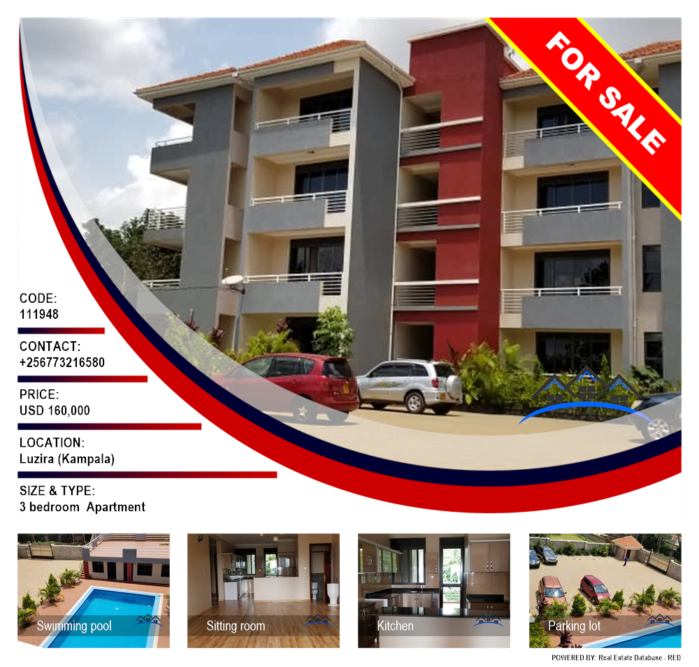 3 bedroom Apartment  for sale in Luzira Kampala Uganda, code: 111948