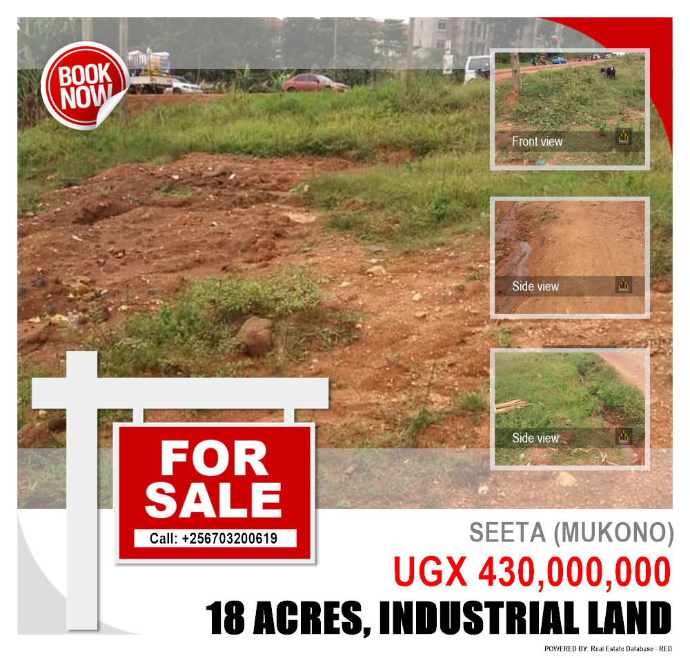 Industrial Land  for sale in Seeta Mukono Uganda, code: 112281