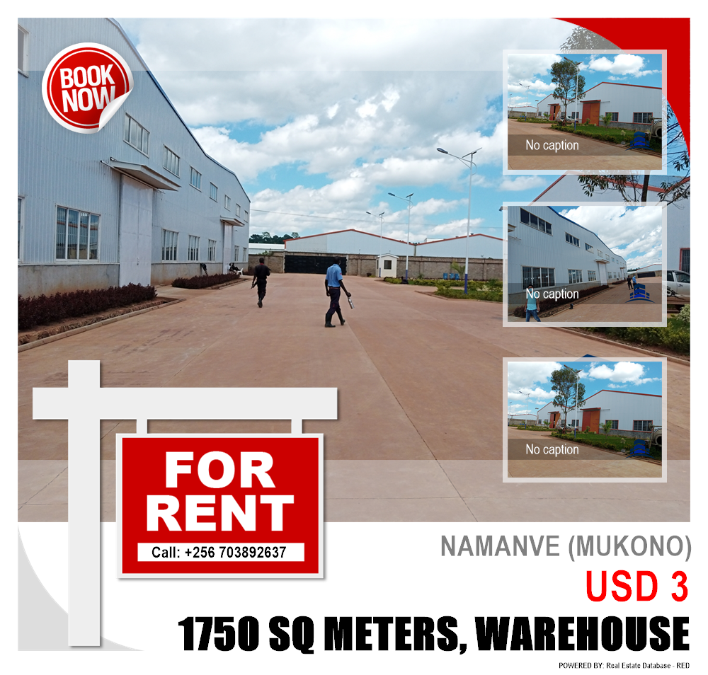 Warehouse  for rent in Namanve Mukono Uganda, code: 112420