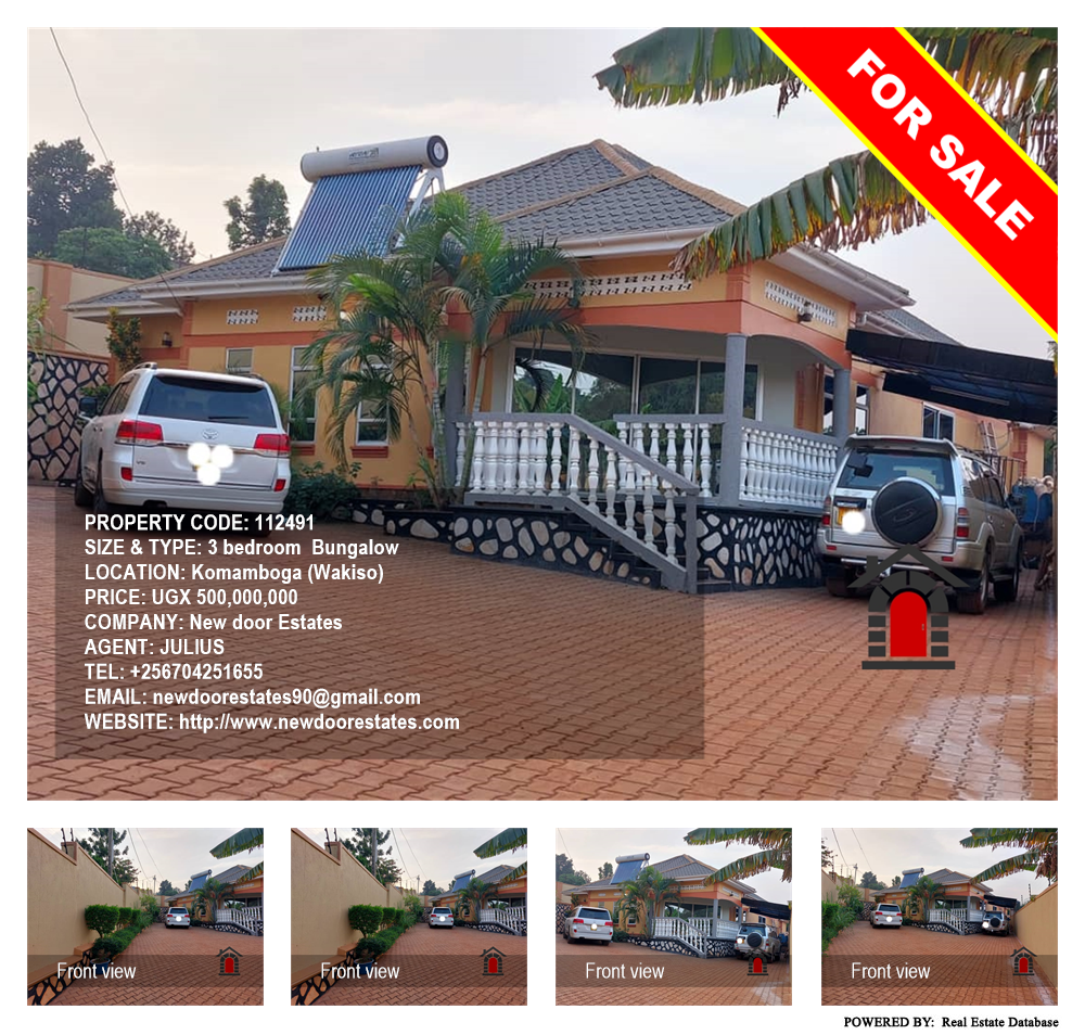 3 bedroom Bungalow  for sale in Komamboga Wakiso Uganda, code: 112491