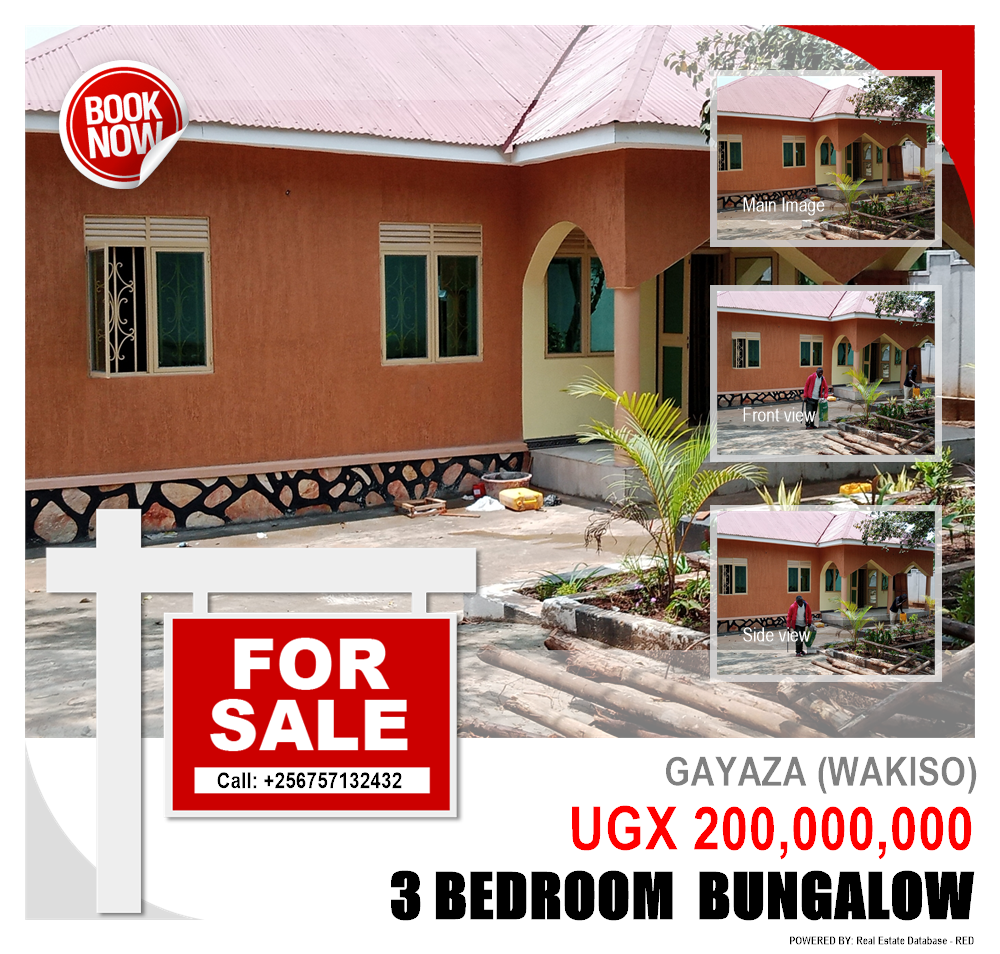 3 bedroom Bungalow  for sale in Gayaza Wakiso Uganda, code: 112564