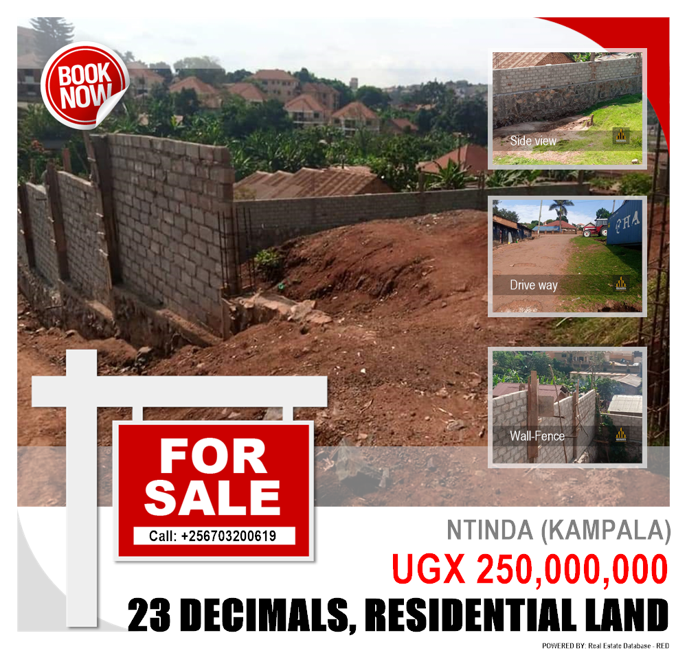 Residential Land  for sale in Ntinda Kampala Uganda, code: 112570