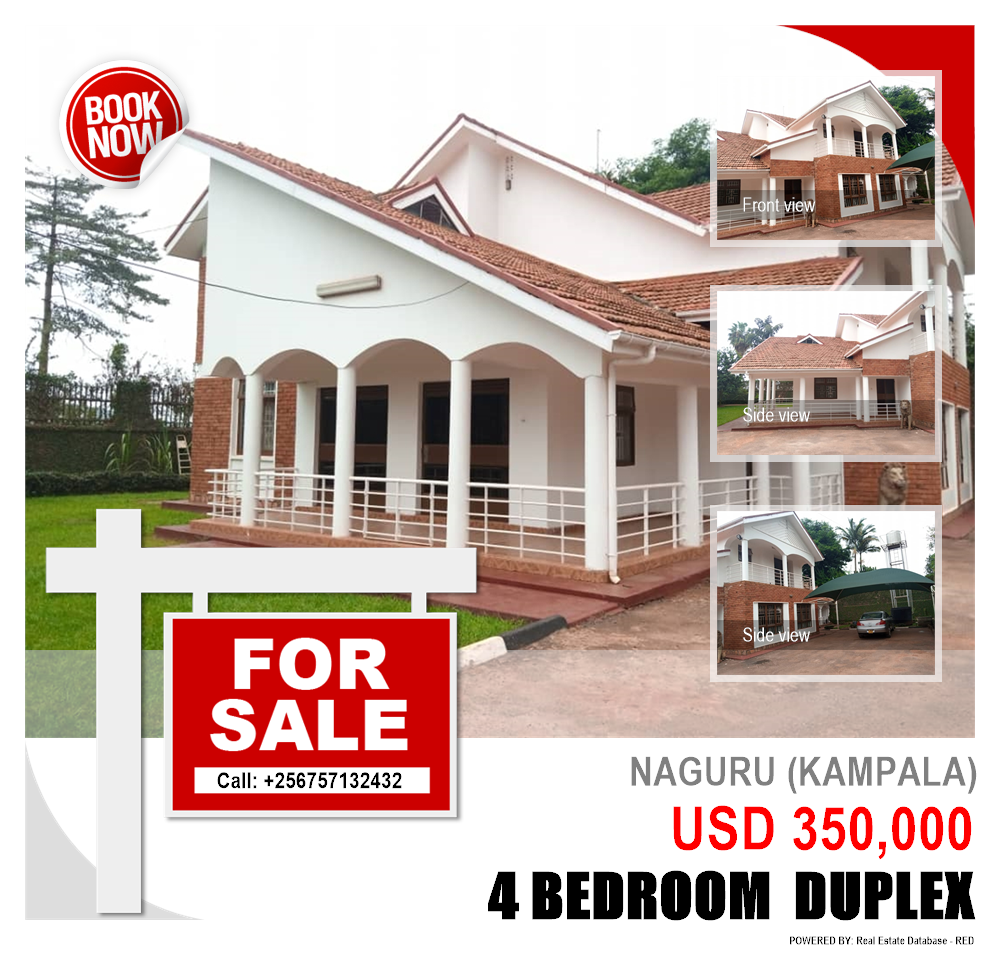 4 bedroom Duplex  for sale in Naguru Kampala Uganda, code: 112656