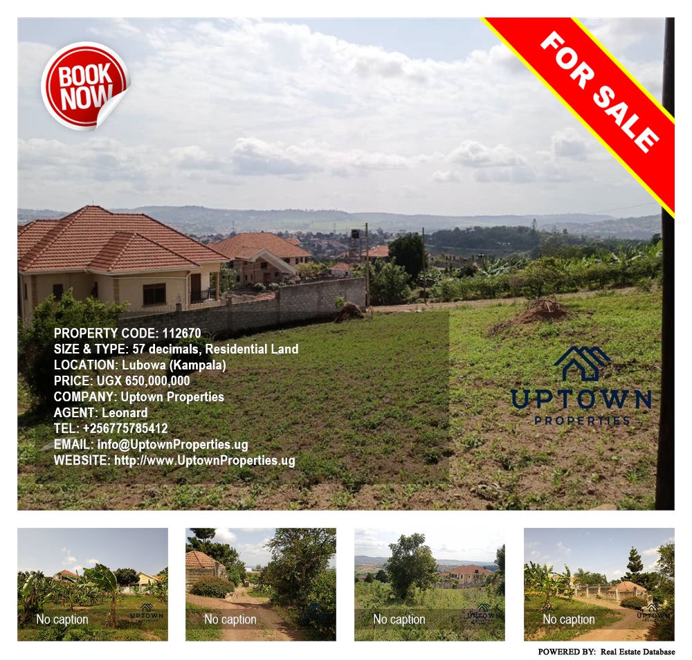 Residential Land  for sale in Lubowa Kampala Uganda, code: 112670