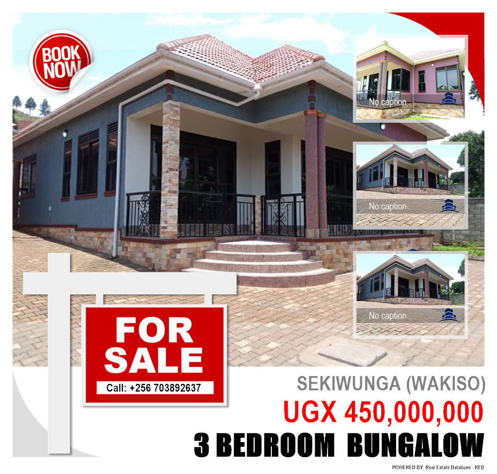 3 bedroom Bungalow  for sale in Ssekiwunga Wakiso Uganda, code: 112732