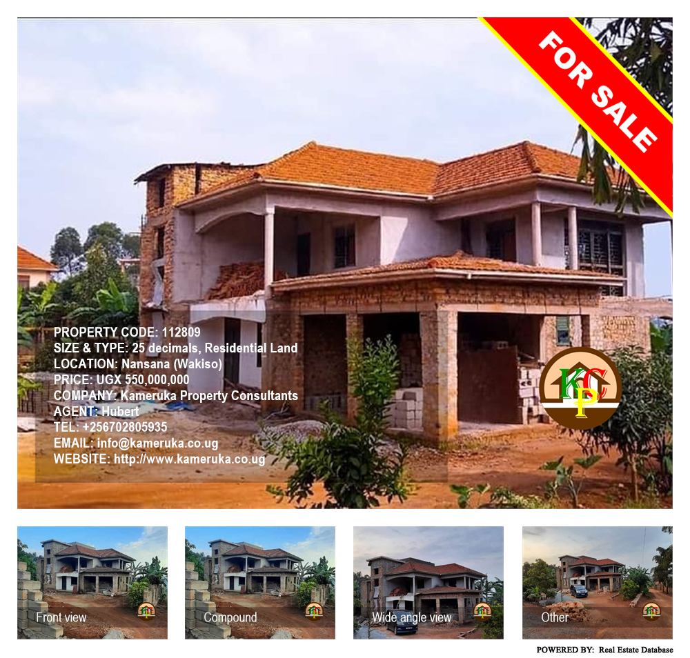 Residential Land  for sale in Nansana Wakiso Uganda, code: 112809