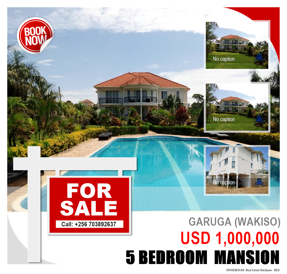 5 bedroom Mansion  for sale in Garuga Wakiso Uganda, code: 112859