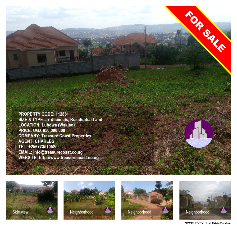 Residential Land  for sale in Lubowa Wakiso Uganda, code: 112861