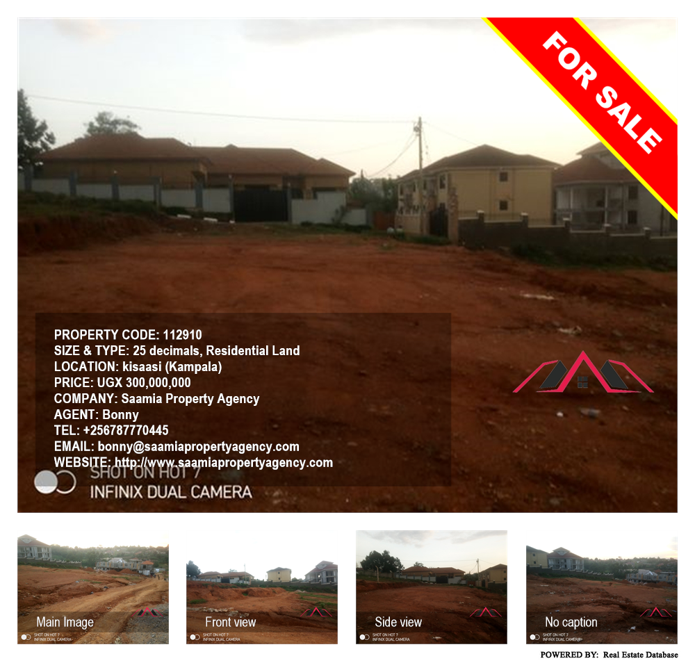 Residential Land  for sale in Kisaasi Kampala Uganda, code: 112910