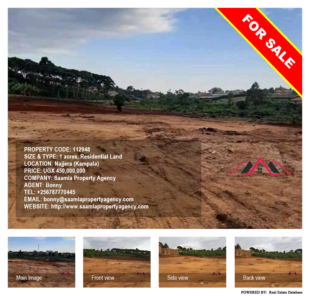 Residential Land  for sale in Najjera Kampala Uganda, code: 112948