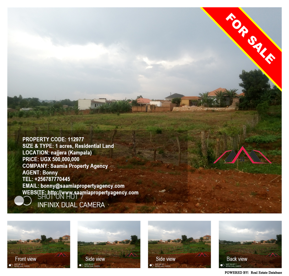 Residential Land  for sale in Najjera Kampala Uganda, code: 112977