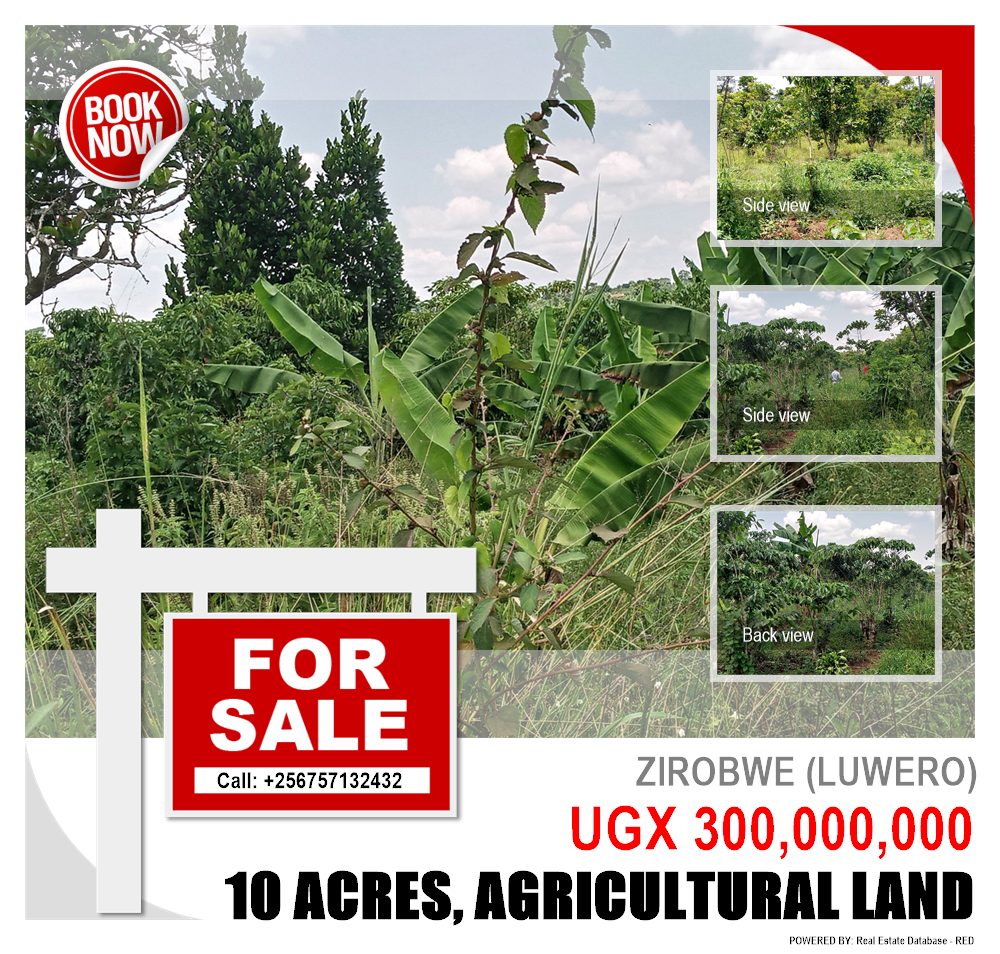 Agricultural Land  for sale in Ziloobwe Luwero Uganda, code: 113215