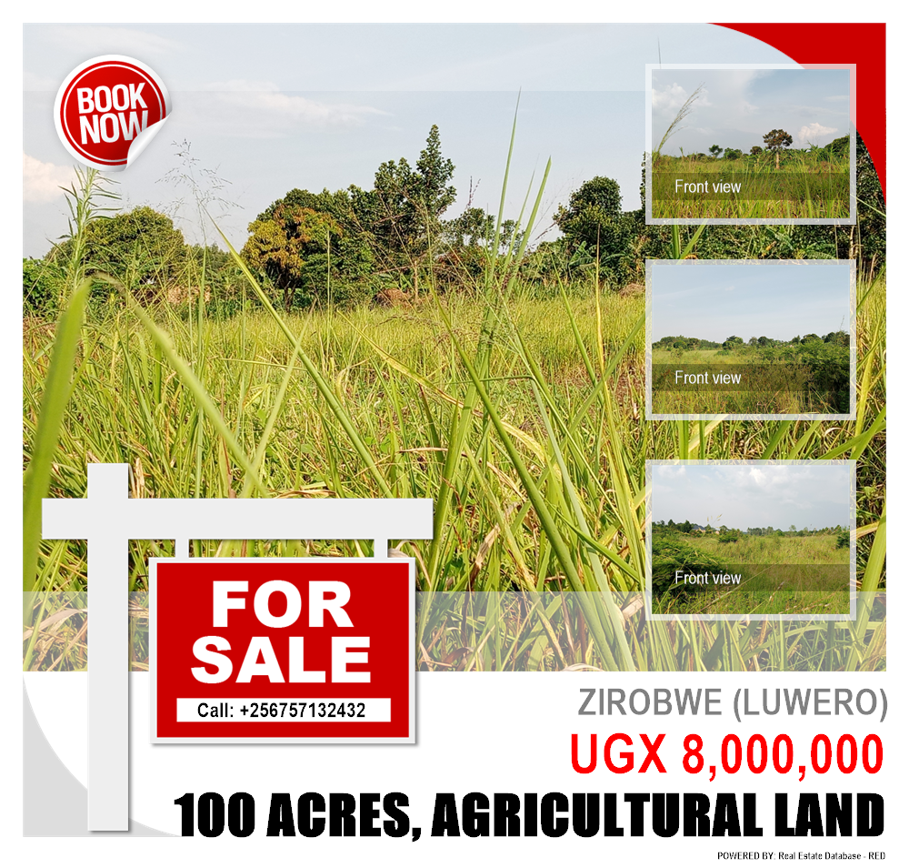 Agricultural Land  for sale in Ziloobwe Luwero Uganda, code: 113875
