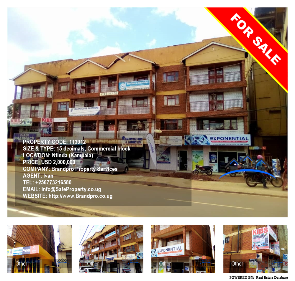 Commercial block  for sale in Ntinda Kampala Uganda, code: 113912