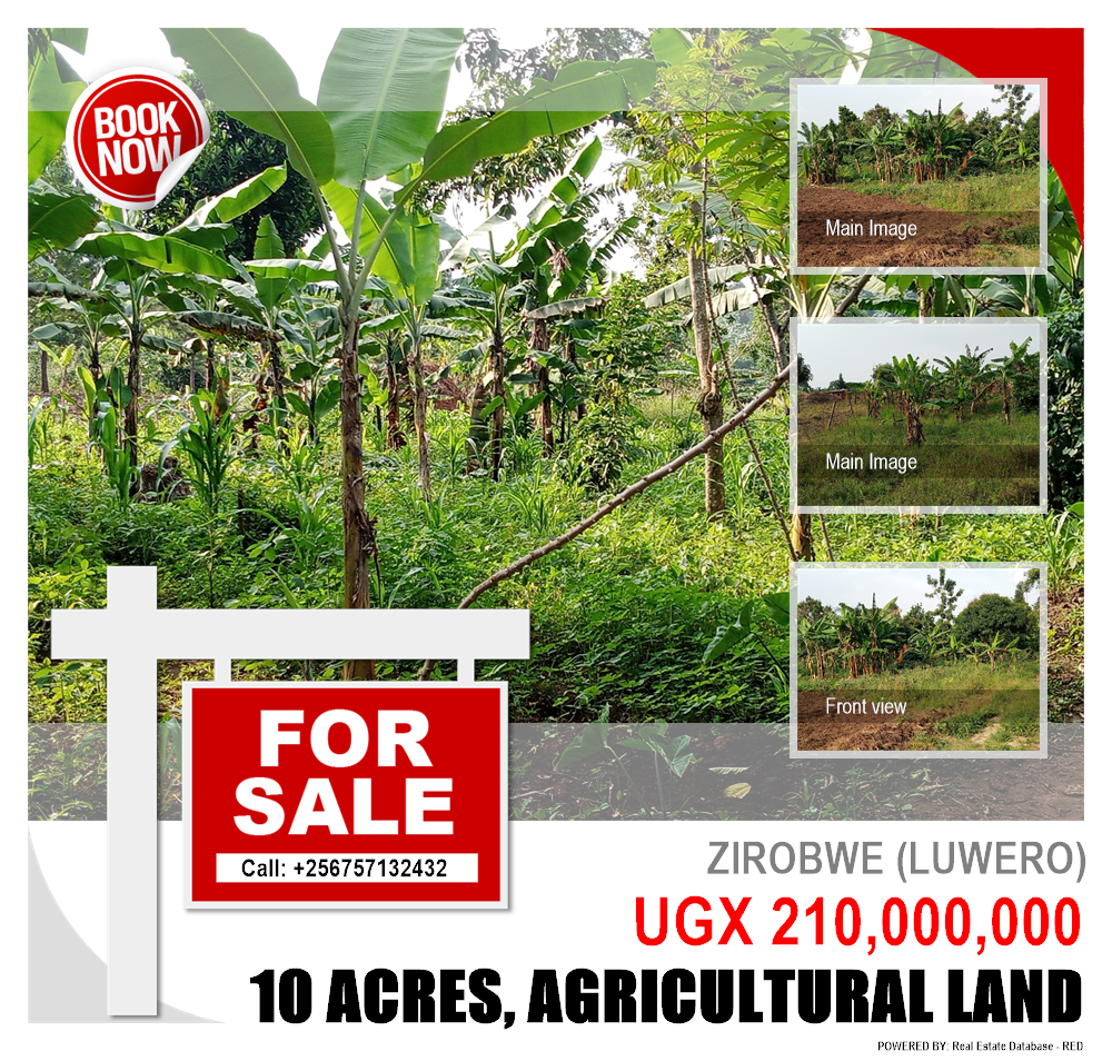 Agricultural Land  for sale in Ziloobwe Luweero Uganda, code: 114012
