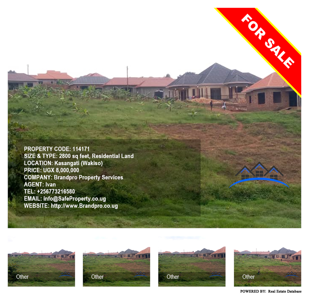 Residential Land  for sale in Kasangati Wakiso Uganda, code: 114171