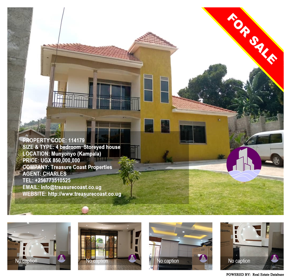 4 bedroom Storeyed house  for sale in Munyonyo Kampala Uganda, code: 114179