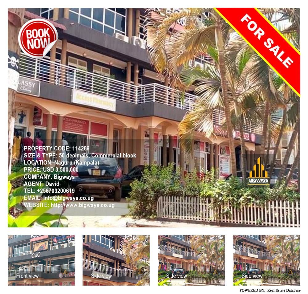 Commercial block  for sale in Naguru Kampala Uganda, code: 114289