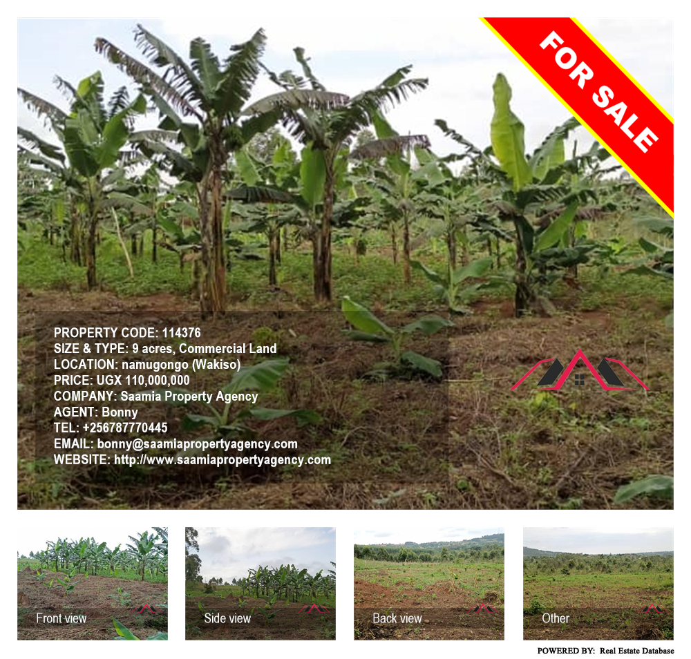 Commercial Land  for sale in Namugongo Wakiso Uganda, code: 114376