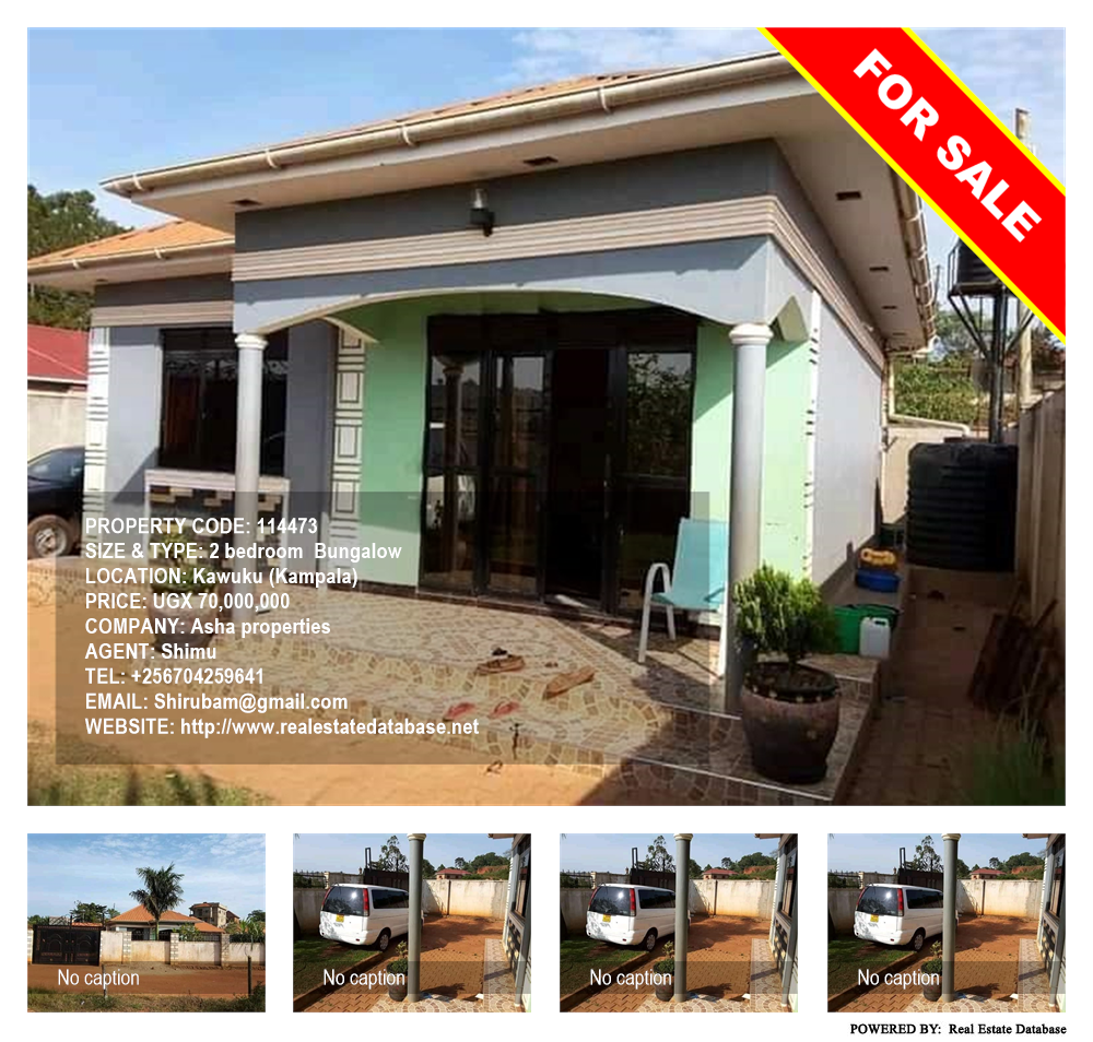 2 bedroom Bungalow  for sale in Kawuku Kampala Uganda, code: 114473