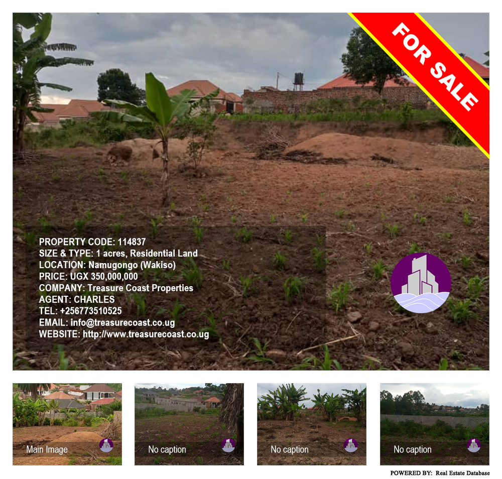 Residential Land  for sale in Namugongo Wakiso Uganda, code: 114837