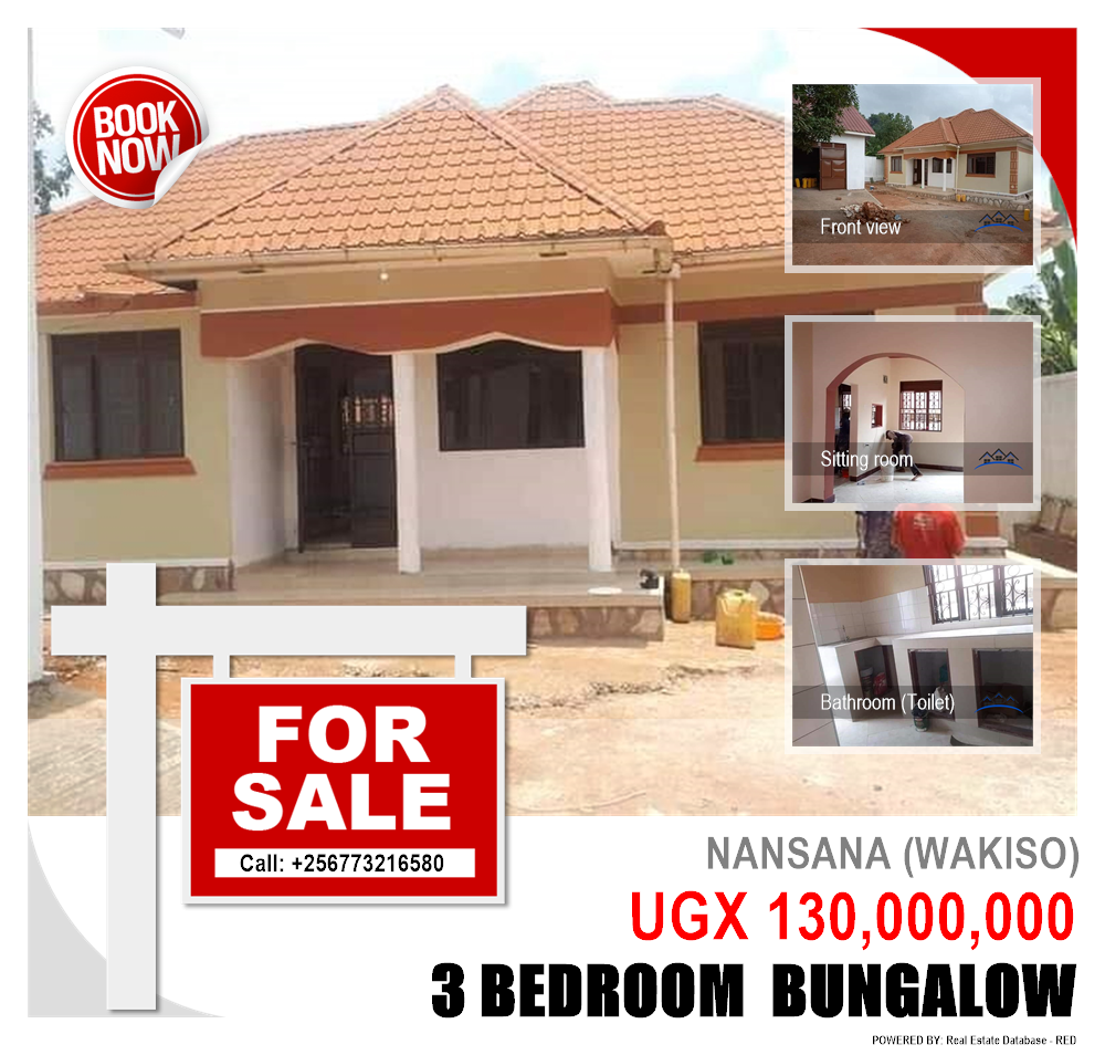 3 bedroom Bungalow  for sale in Nansana Wakiso Uganda, code: 114941