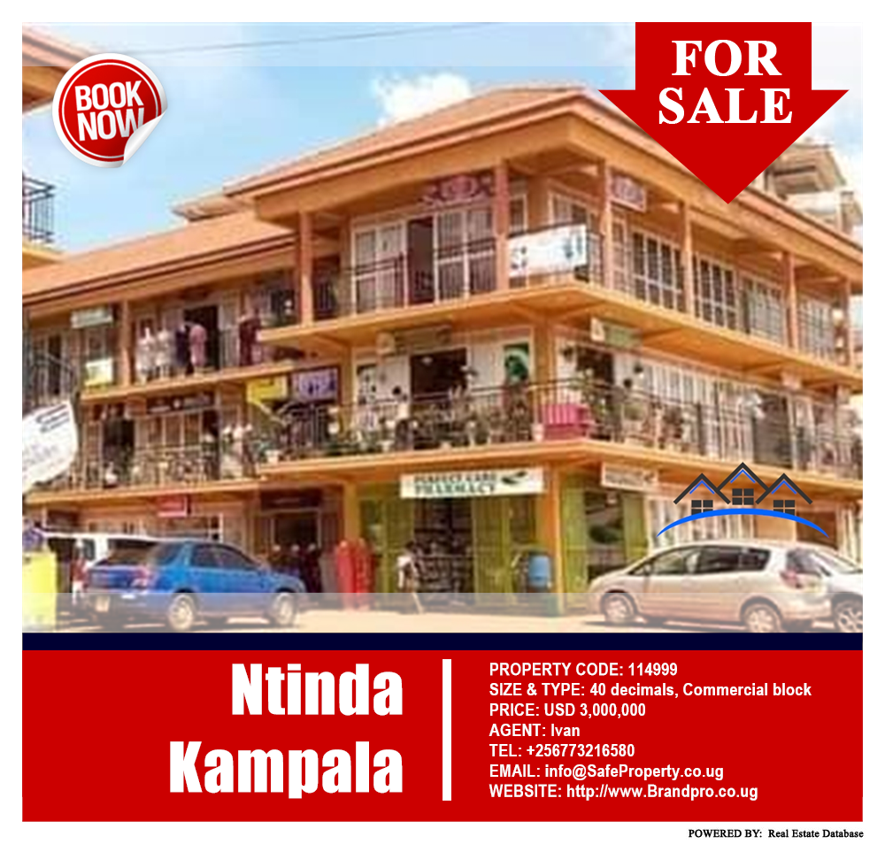 Commercial block  for sale in Ntinda Kampala Uganda, code: 114999
