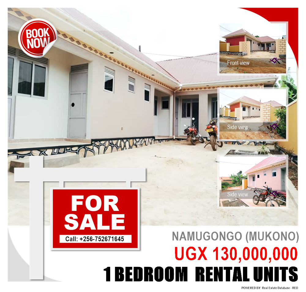 1 bedroom Rental units  for sale in Namugongo Mukono Uganda, code: 115015